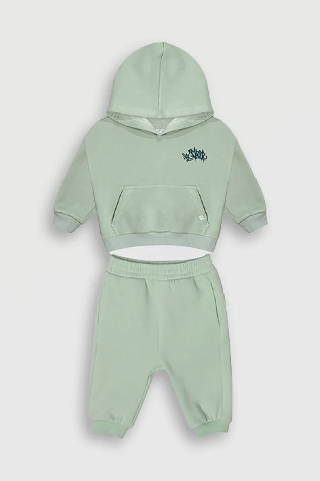 Ensemble jogging avec capuche pour garçon
