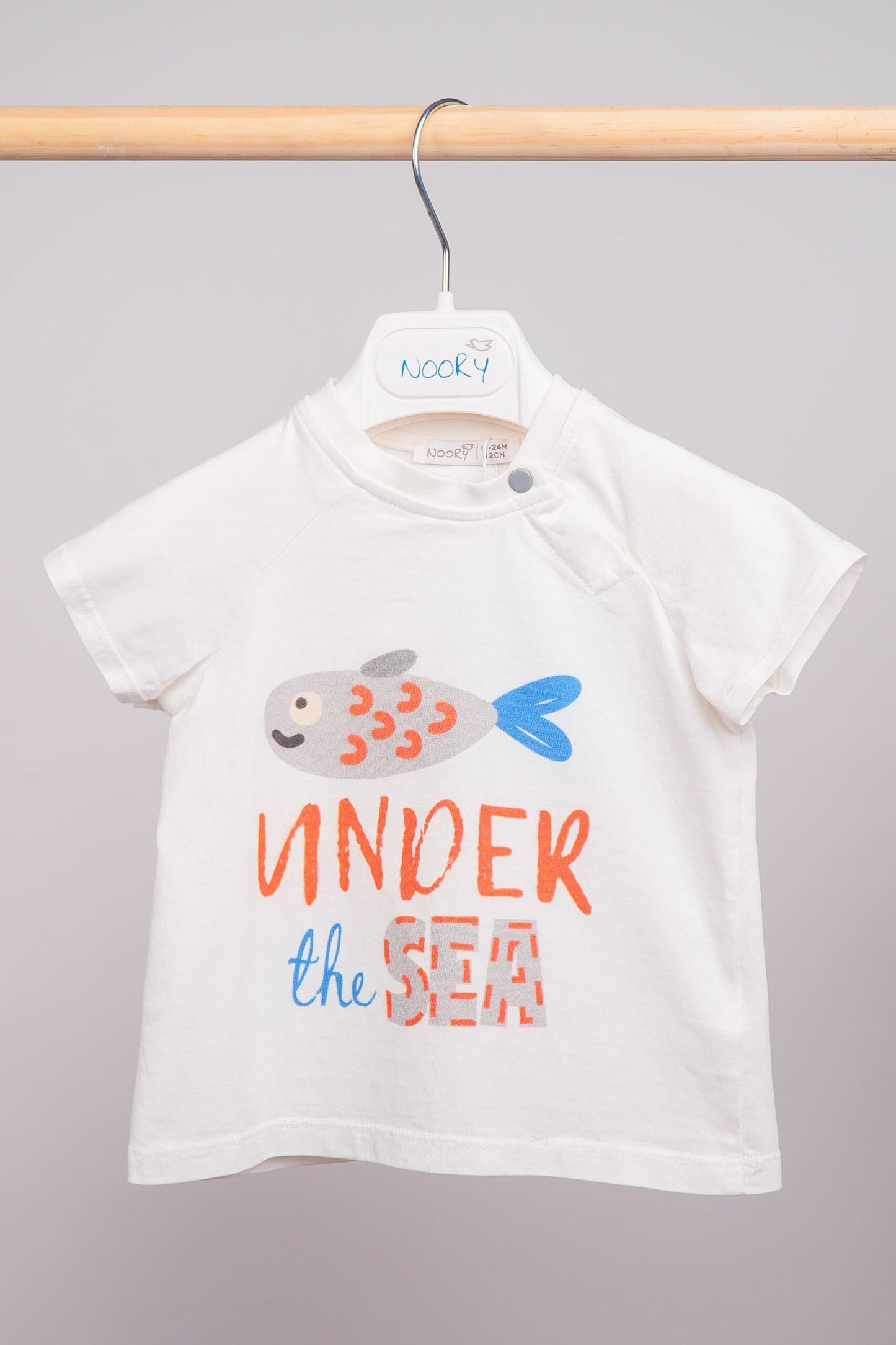 Ensemble T-shirt et short vichy pour bébé garçon 100% coton