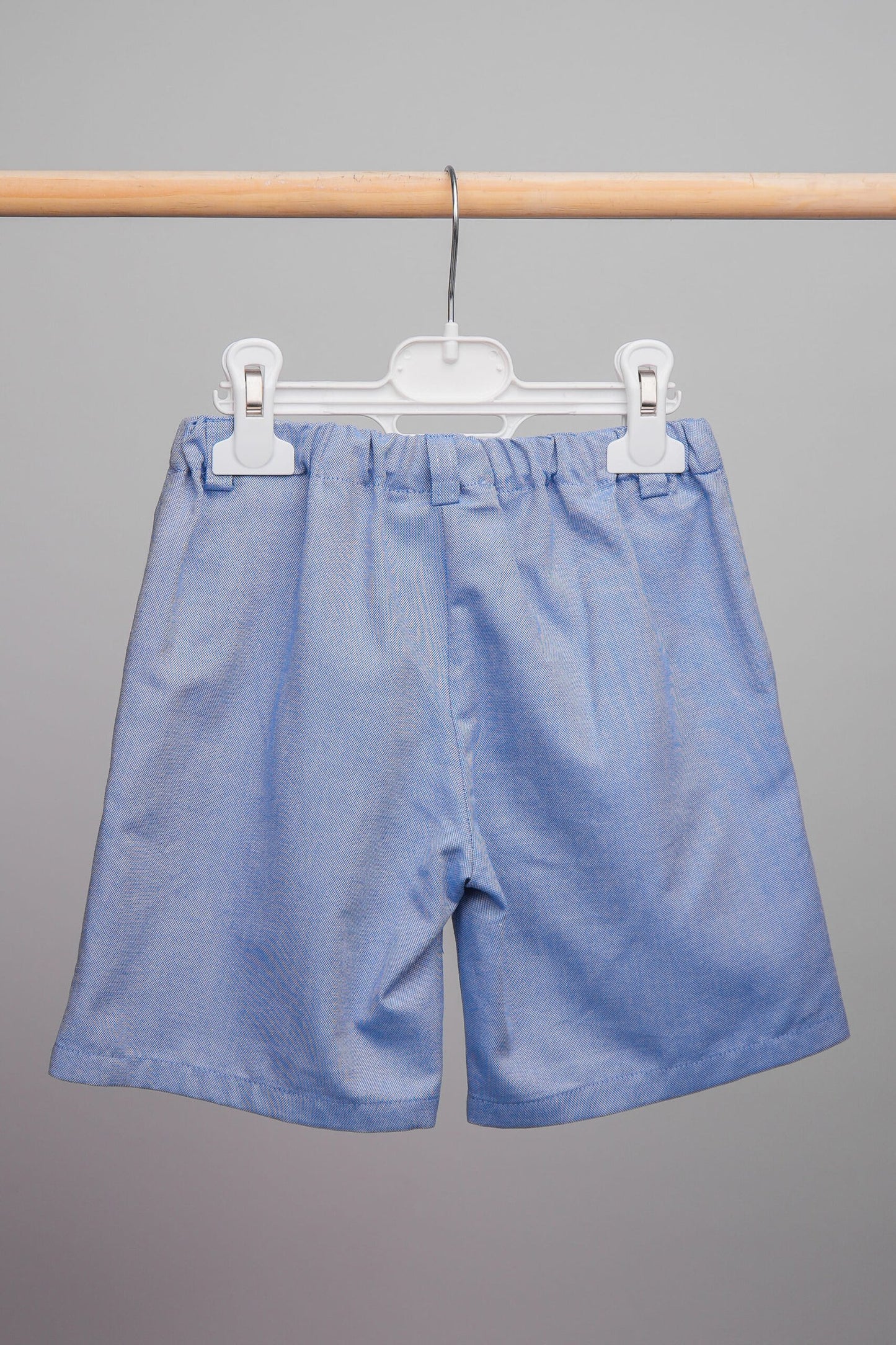 Short bleu pour garçon 100 % coton