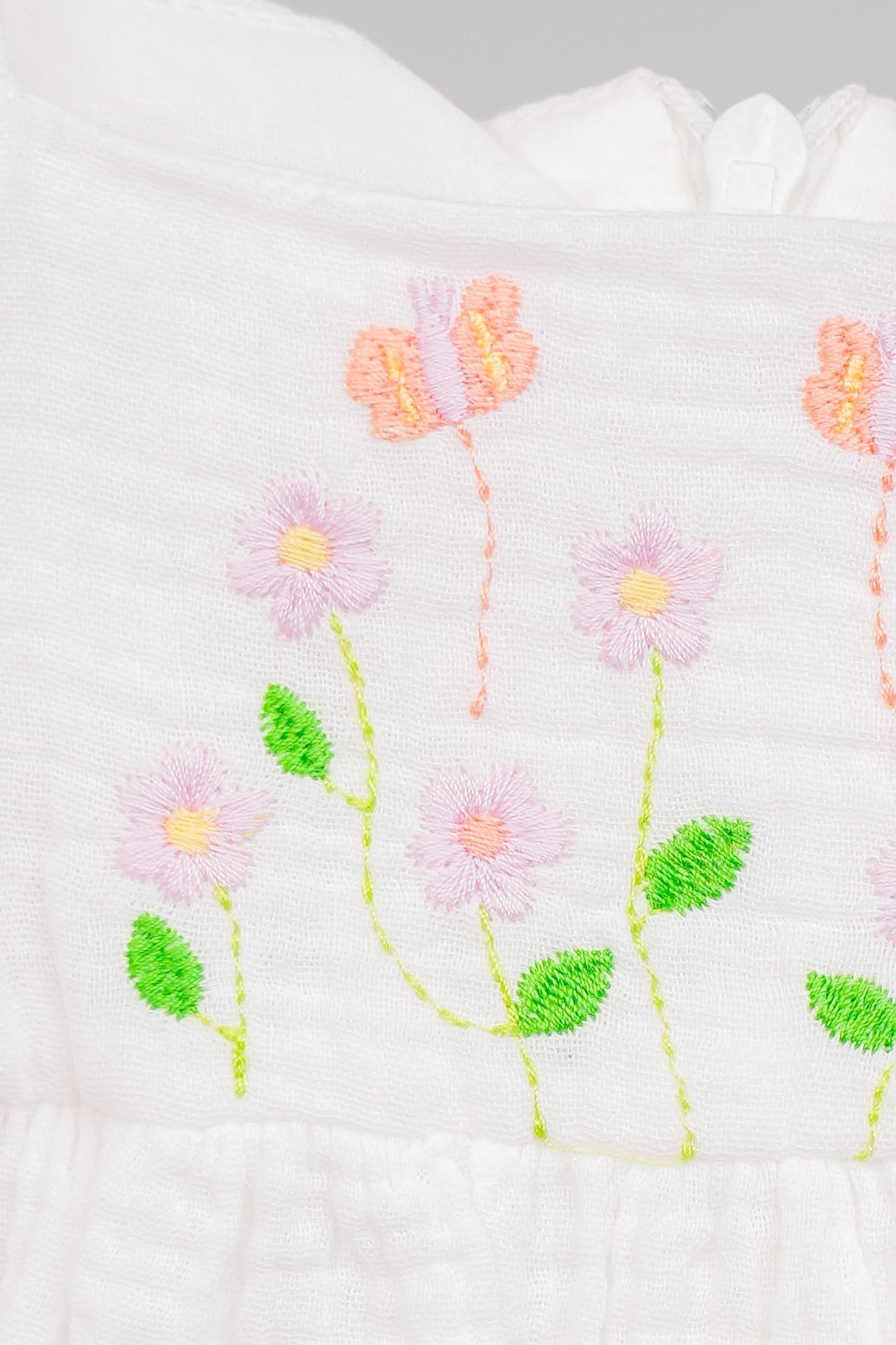 Ensemble d’Été en Double Gaze pour fille
