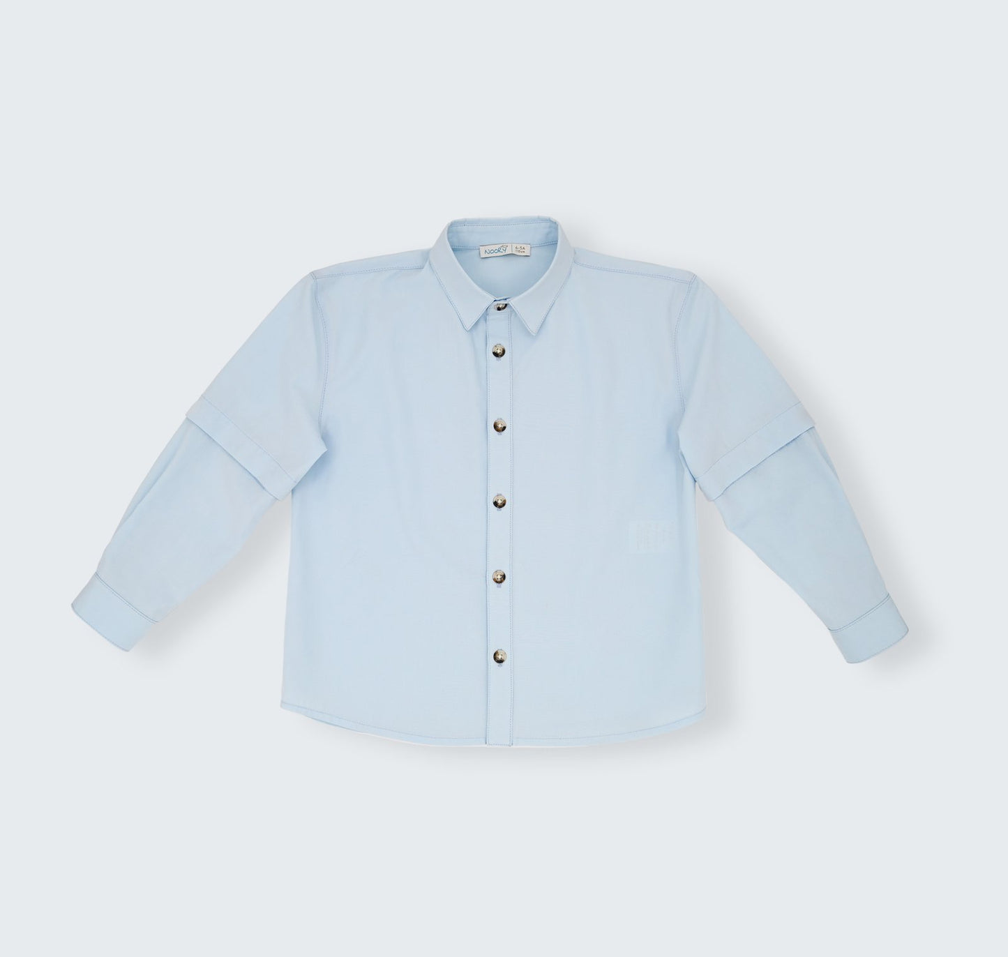 Chemise à manches amovible