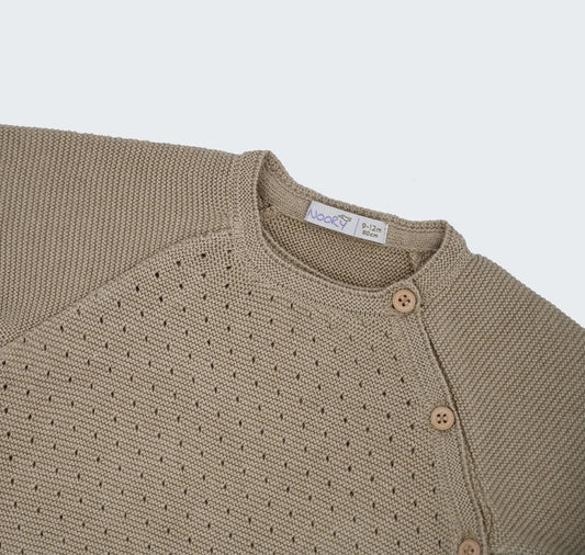 Brassière en tricot cache cœur