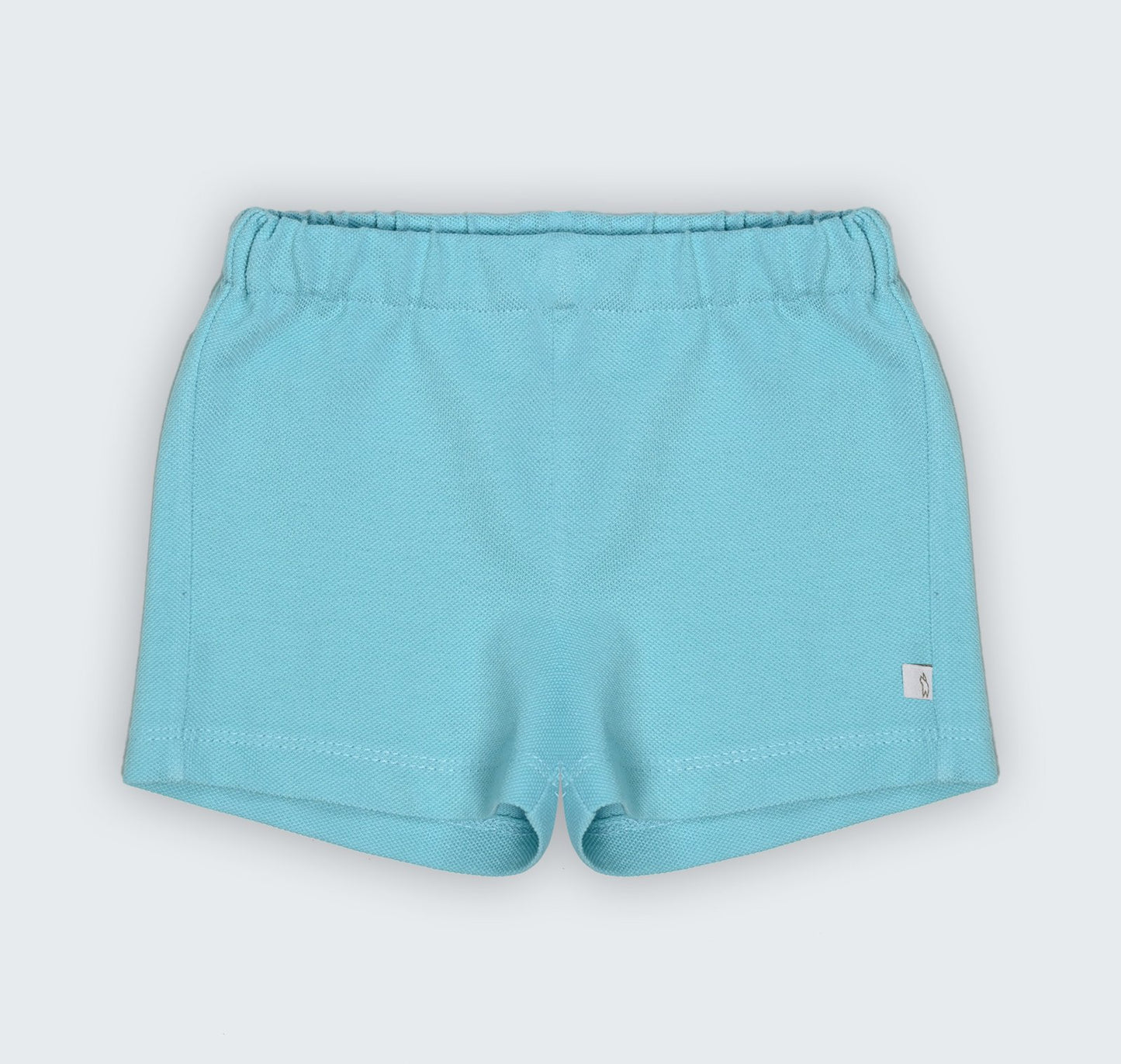 Short Vert en piqué 100% coton