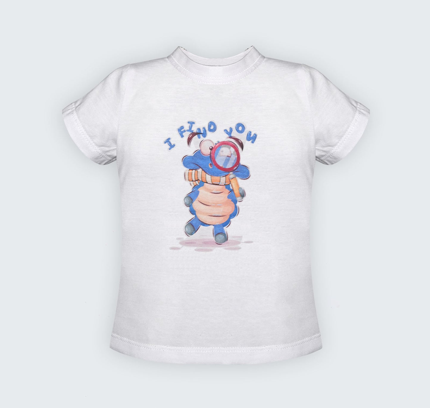 T-shirt blanc en jersey 100% coton avec sérigraphie
