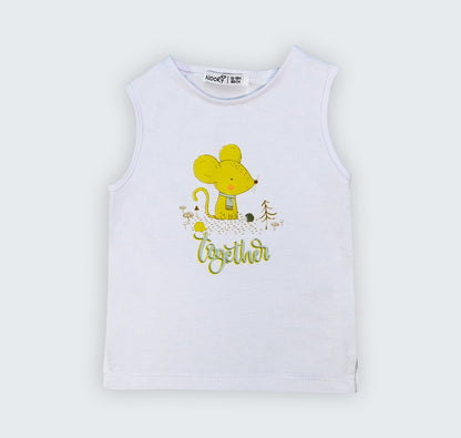 Ensemble pyjama en jersey imprimé 100% coton