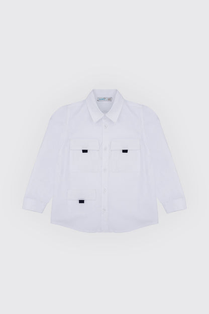 Chemise grandes poches