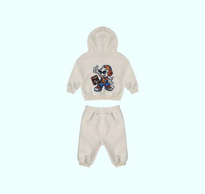 Ensemble jogging avec capuche pour garçon