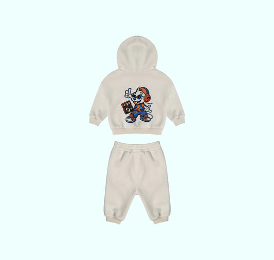 Ensemble jogging avec capuche pour garçon