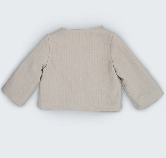 Cache-cœur en tissu 100% coton avec doublure en coton organique