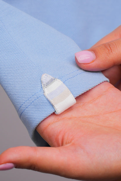 Combinaison short bleu pour bébé garçon
