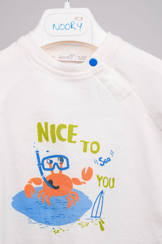Ensemble T-shirt et short bébé garçon 100% coton