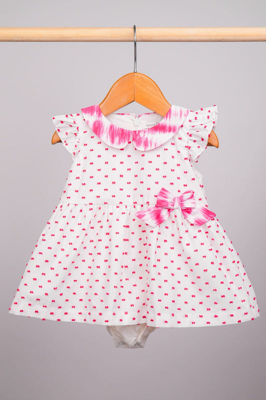 Robe bébé fille avec col claudine