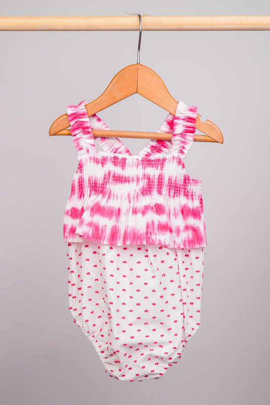 Barboteuse pour bébé fille
