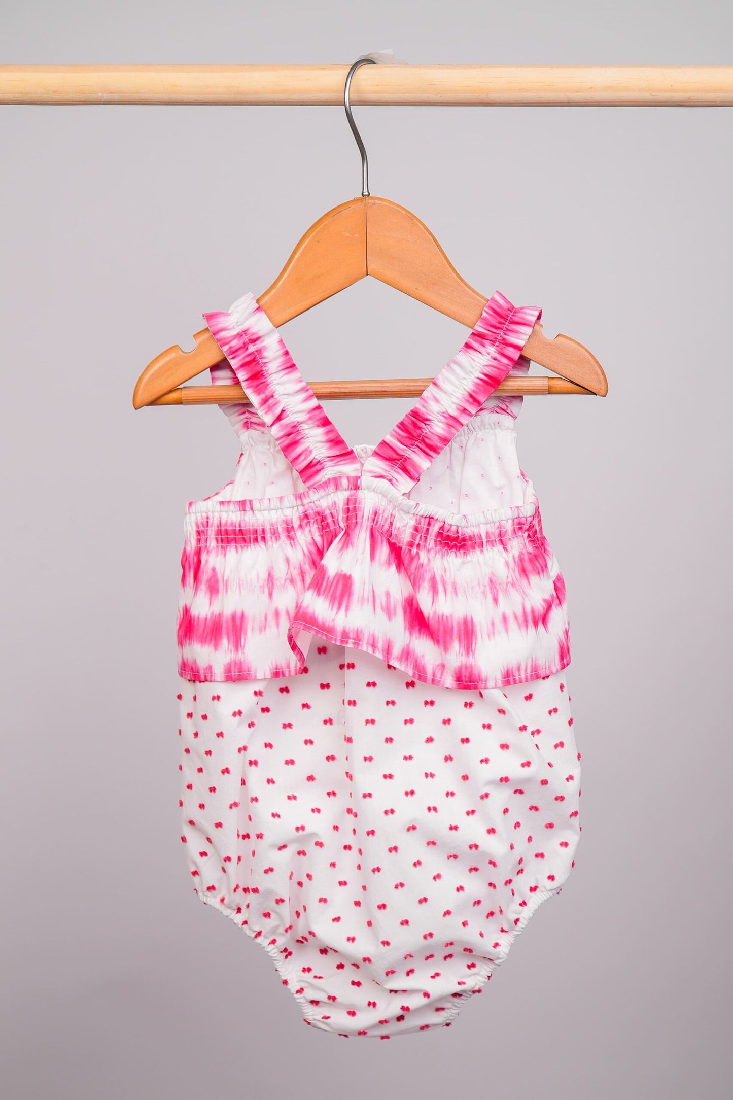 Barboteuse pour bébé fille