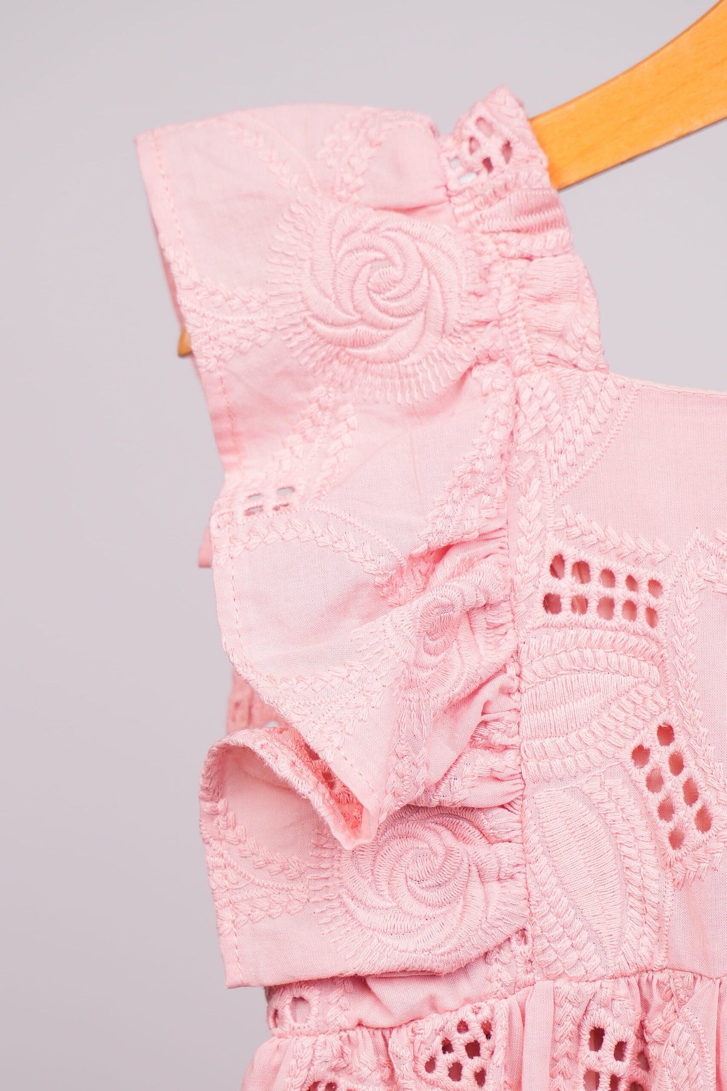 Robe broderie anglaise pour fille