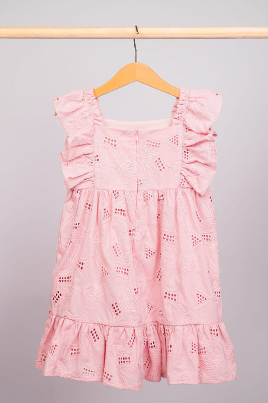 Robe broderie anglaise pour fille