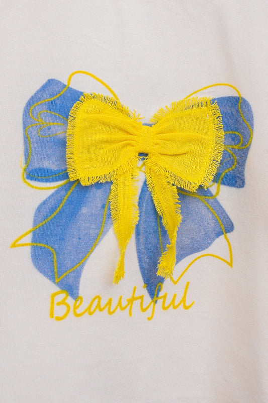 T-shirt pour bébé fille en 100 % coton