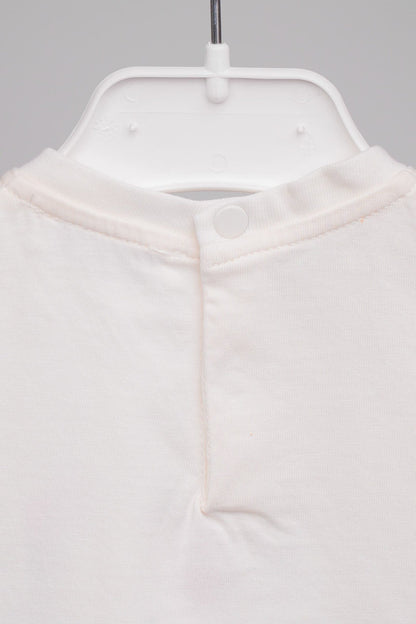 T-shirt pour bébé garçon avec des boutons pression