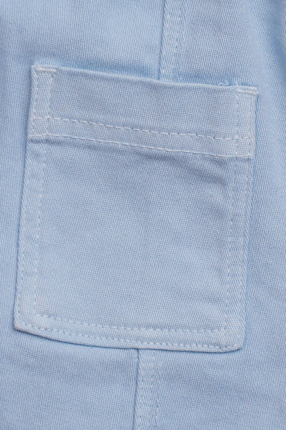 Short pour bébé garçon en gabardine 100 % coton