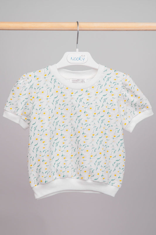 Ensemble pour fille comprenant un top et une jupe