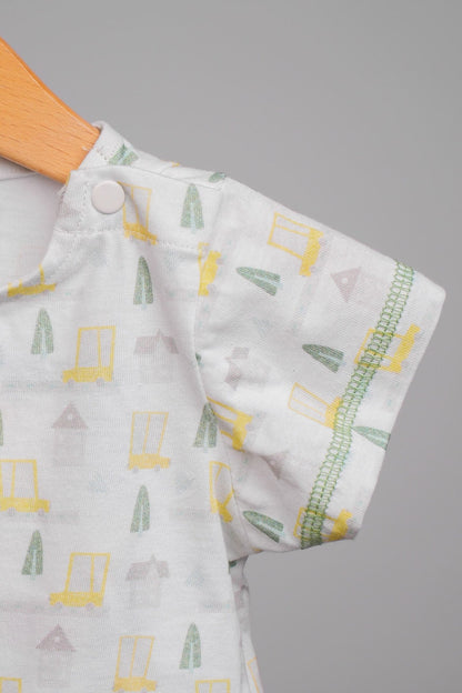 Pack de naissance 3 pièces + Pochette – motifs unisex