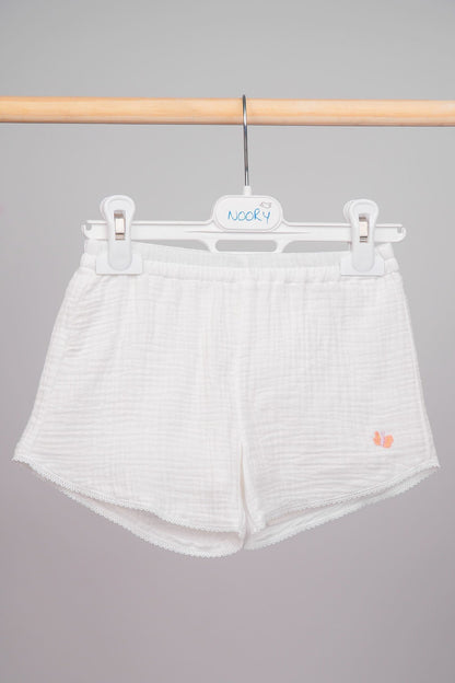 Ensemble d’Été en Double Gaze pour fille